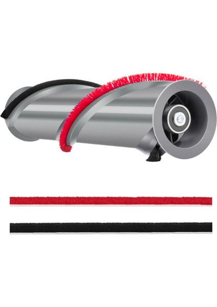 3 Adet V11 Elektrikli Süpürge Yumuşak Peluş Şerit Rulo Fırça Doğrudan Tahrikli Elektrikli Zemin Fırçası Yedek Parçalar (Yurt Dışından) modelleri