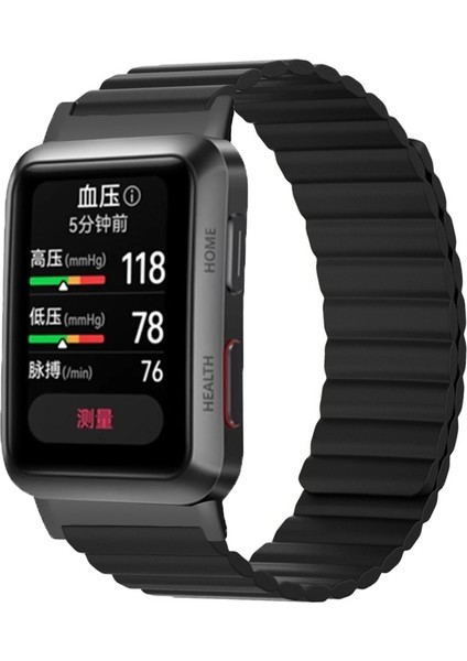 Hongshou-Huawei Watch D Için Manyetik Silikon Kayış (Yurt Dışından)