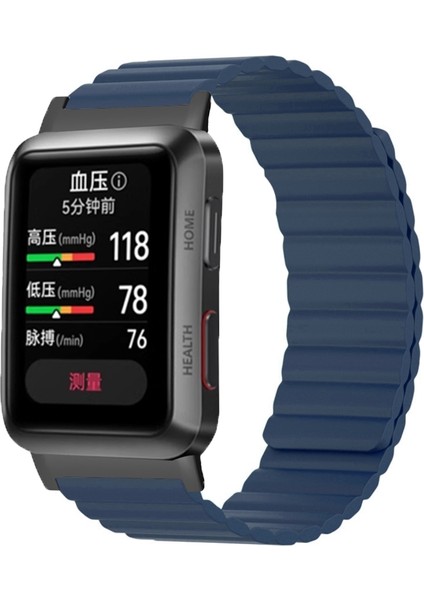 Hongshou-Huawei Watch D Için Manyetik Silikon Kayış (Yurt Dışından)