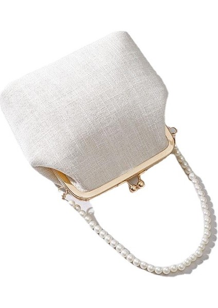 Retro Shell Bag Mini Woven Bag Crossbody Bag Shoulder Bag (Yurt Dışından)