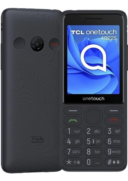 Tcl 4022S T302D Tuşlu Telefon Siyah