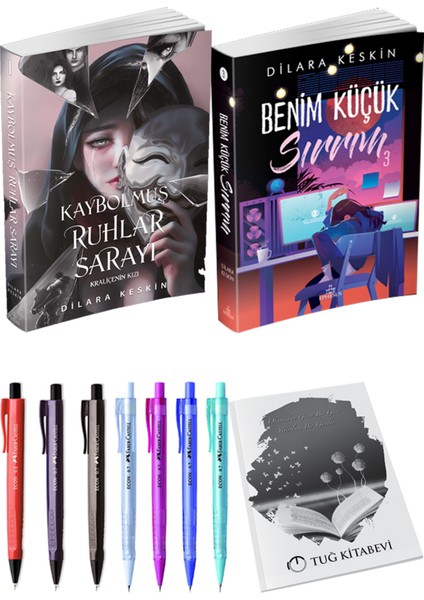 Kaybolmuş Ruhlar Sarayı 1 ve Benim Küçük Sırrım 3 - Dilara Keskin 2li Set