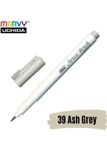 Artist Brush Pen 1100 Firça Uçlu Kalem 39 Ash Grey