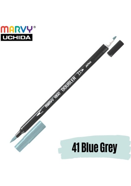 Artist Brush Pen 1800 Çift Taraflı Firça Uçlu Kalem 41 Blue Grey fiyatları