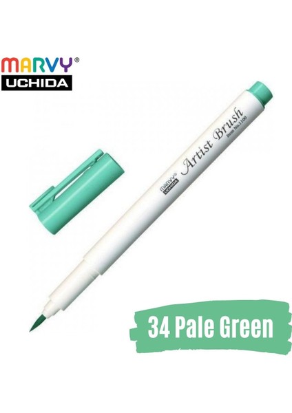 Artist Brush Pen 1100 Firça Uçlu Kalem 34 Pale Green fiyatları
