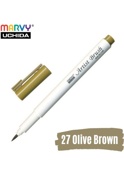 Artist Brush Pen 1100 Firça Uçlu Kalem 27 Olive Brown fiyatları