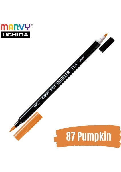 Artist Brush Pen 1800 Çift Taraflı Firça Uçlu Kalem 87 Pumpkin fiyatları