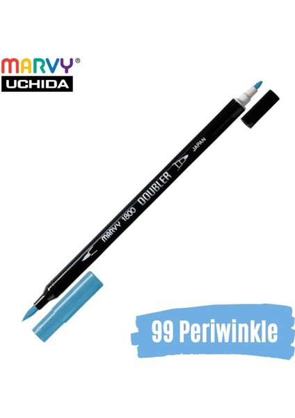 Artist Brush Pen 1800 Çift Taraflı Firça Uçlu Kalem 99 Periwinkle fiyatları