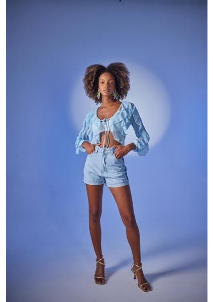 Elsa Bluz Mavi modelleri