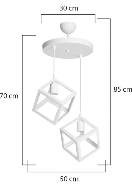 Beyaz Sarkıt Avize Salon Mutfak Koridor Yatak Odası Lamba fırsatları