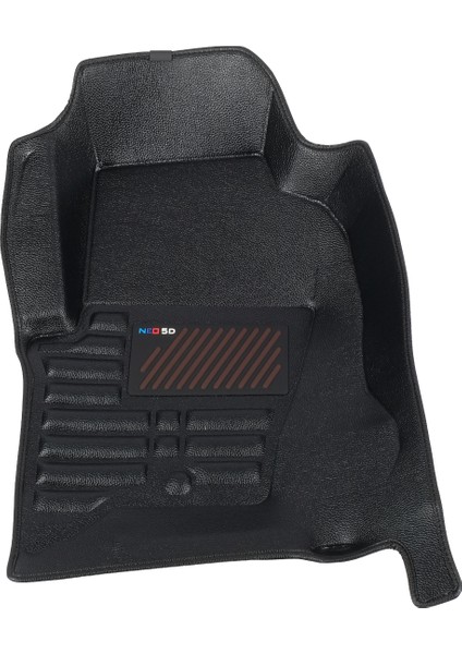 [brand] Land Rover Lr3/lr4 2004-GÜNÜMÜZ Siyah Havuzlu Dikişsiz (Press) Deri Paspas