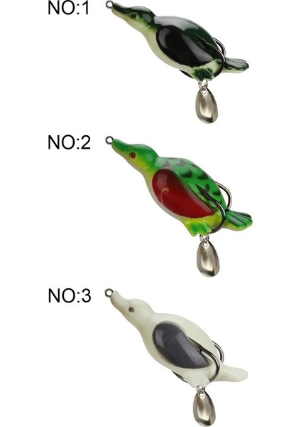 3073 Simulate Duck Soft 7cm 11GR Turna Silikonu Ördek Suni Yem