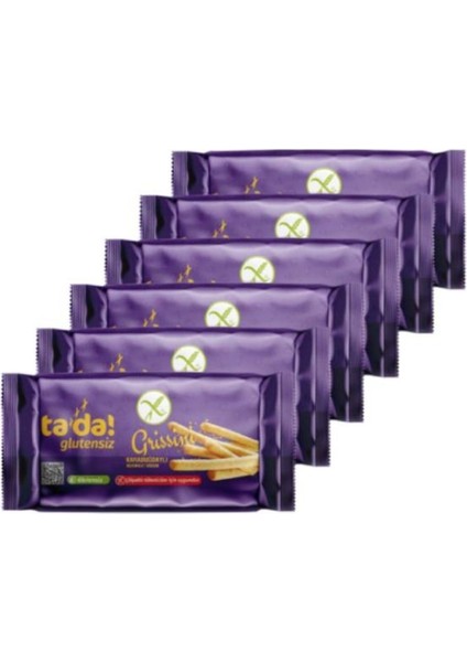 Glutensiz Gluten Free Karabuğdaylı Grissini 75 gr (6 Adet)