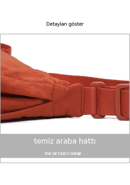 Dstevester Kadın Crossbody Naylon Hamur Çanta Kadın Yüz Omuz Çantası (Yurt Dışından)