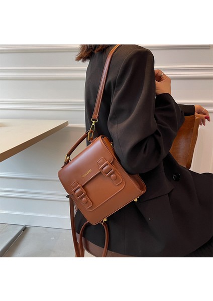 Kase 10 Fransız Vintage Minimalist Sırt Çantası Omuzda Yeni Bir Çapraz Askılı Bez Çanta (Yurt Dışından) indirimleri