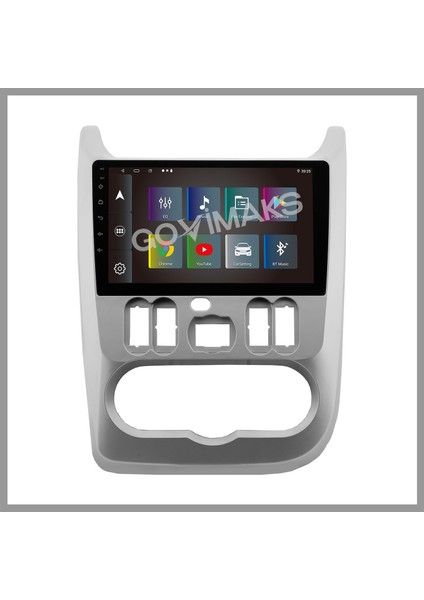 GOVİMAKS DACIA SANDERO/DUSTER 2010-2013 UYUMLU 8 GB RAM 128 GB HAFIZA ANDROID MULTIMEDIA TEYP