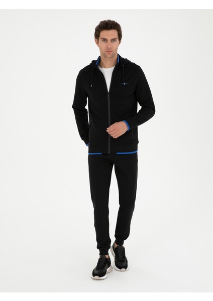 Erkek Siyah Sweatshirt 50284611-VR046
