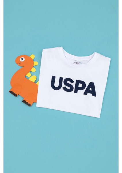 Erkek Çocuk Beyaz Tişört Basic 50279614-VR013