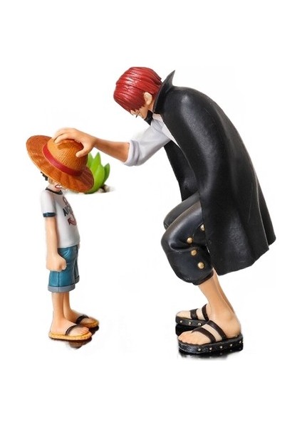 18 cm Korsan Kızıl Saçlı Luffy Anılar Shanks Şekil Anime Periferik El Yapımı Model Dekorasyon Oyuncak Hediye | Aksiyon Figürleri (Yurt Dışından)