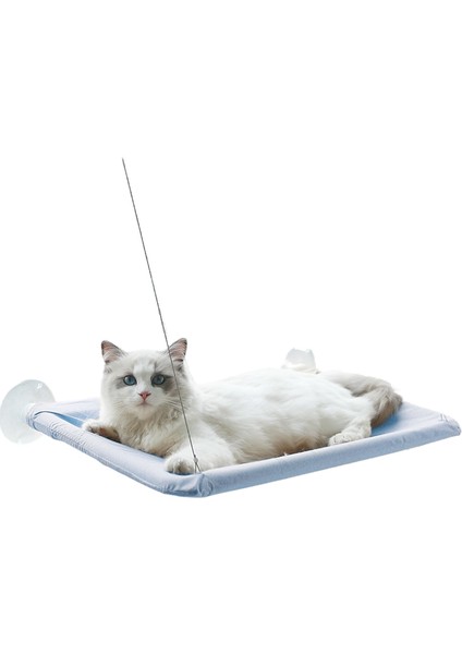 Evcil Hayvan Malzemeleri Vantuzlu Kedi Hamak Her Mevsim Için Evrensel Demonte Edilebilir ve Yıkanabilir Kedi Yatağı 10KG'A Dayanabilir (Yurt Dışından)