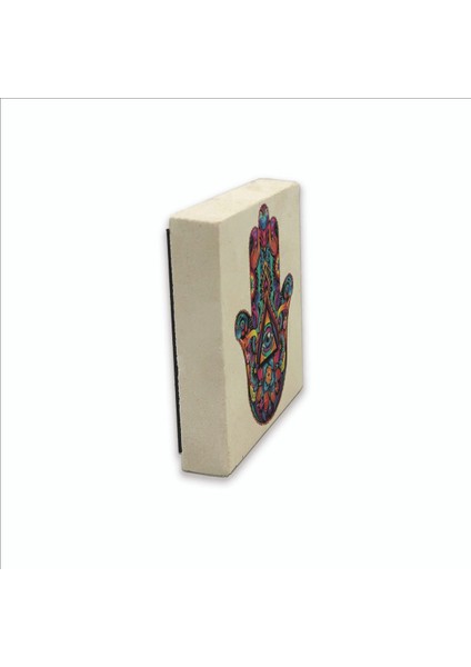 Fatıma'nın Eli Baskılı Doğaltaş MAGNETKD-002BUZDOLABI Süsü fırsatları