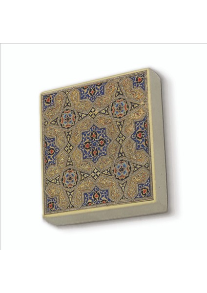 Cuma Cami Çinisi Iran Baskılı Doğaltaş MAGNETKD-061BUZDOLABI Süsü