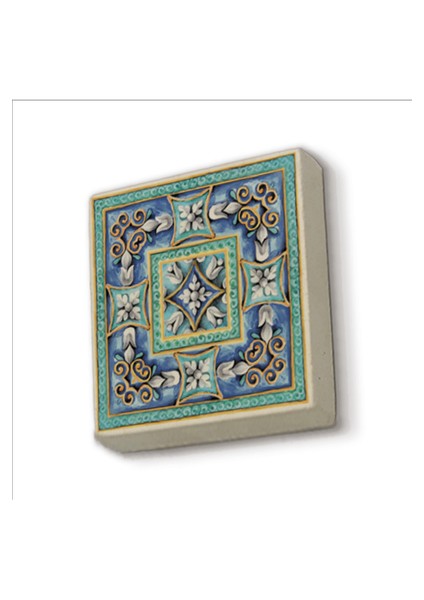 Italyan Deseni Baskılı Doğaltaş MAGNETKD-077BUZDOLABI Süsü