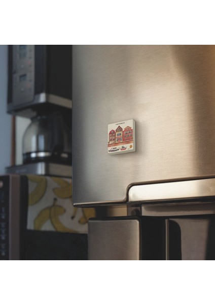 Amsterdam Görseli Baskılı Doğaltaş MAGNETKRG-018BUZDOLABI Süsü modelleri