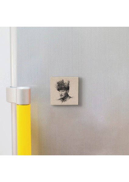 Atatürk Baskılı Doğaltaş MAGNETKRT-106BUZDOLABI Süsü modelleri