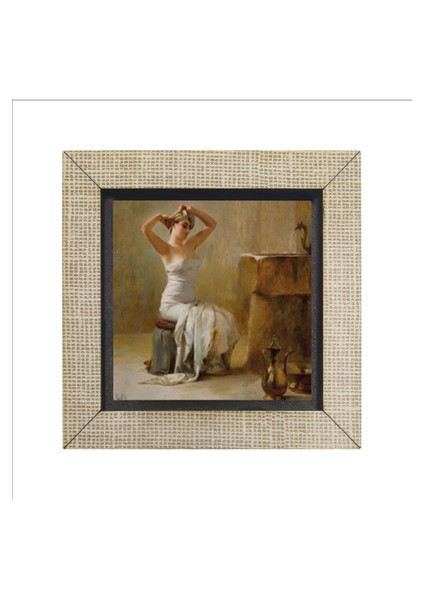 Banyo Sonrası Theodore Jacques Ralli, 1901 Baskılı Mdf MAGNETKRT-142BUZDOLABI Süsü fırsatları