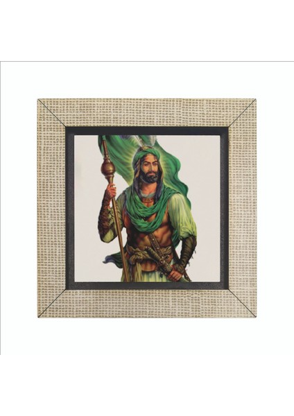 Hz. Hüseyin Tasviri Baskılı Mdf MAGNETKRG-084BUZDOLABI Süsü fırsatları
