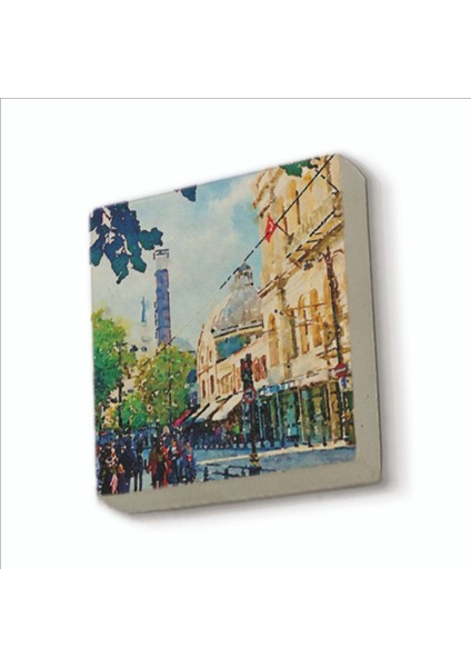 Çemberlitaş Baskılı Doğaltaş MAGNETKRT-052BUZDOLABI Süsü