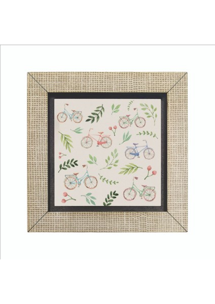 Hollanda Bisklet Görseli Baskılı Mdf MAGNETKRG-037BUZDOLABI Süsü fırsatları