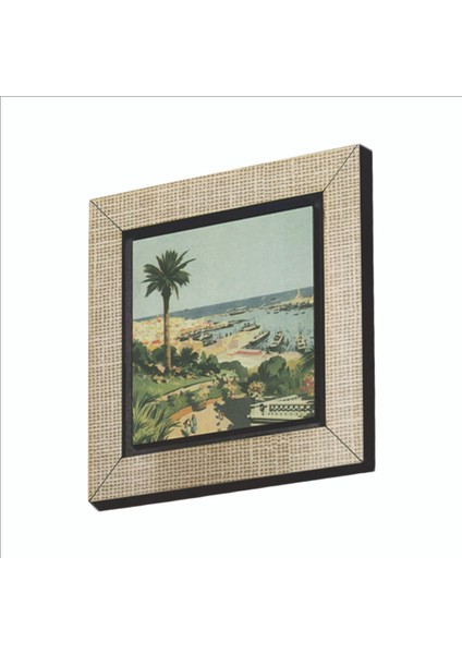 Italya Görseli Baskılı Mdf MAGNETKRG-057BUZDOLABI Süsü