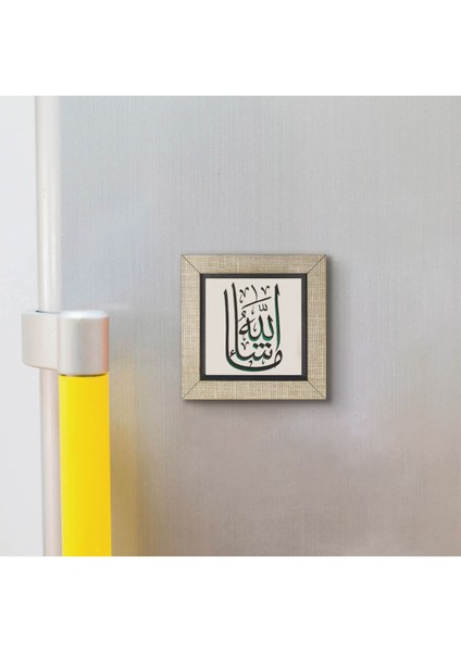 Maşallah Baskılı Mdf MAGNETKH-040BUZDOLABI Süsü modelleri