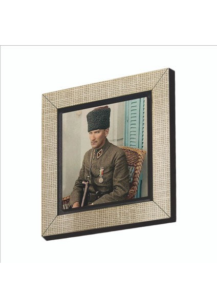 Atatürk Baskılı Mdf MAGNETKRT-104BUZDOLABI Süsü