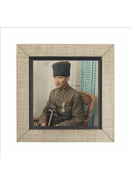 Atatürk Baskılı Mdf MAGNETKRT-104BUZDOLABI Süsü