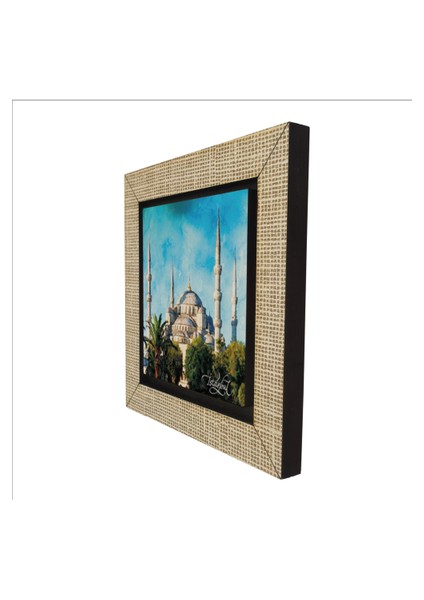 Sultanahmet Camii Baskılı Mdf MAGNETKRT-013BUZDOLABI Süsü