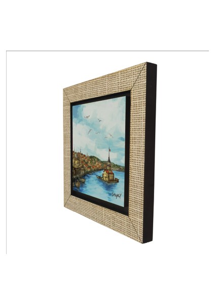 Kız Kulesi Baskılı Mdf MAGNETKRT-019BUZDOLABI Süsü indirimleri