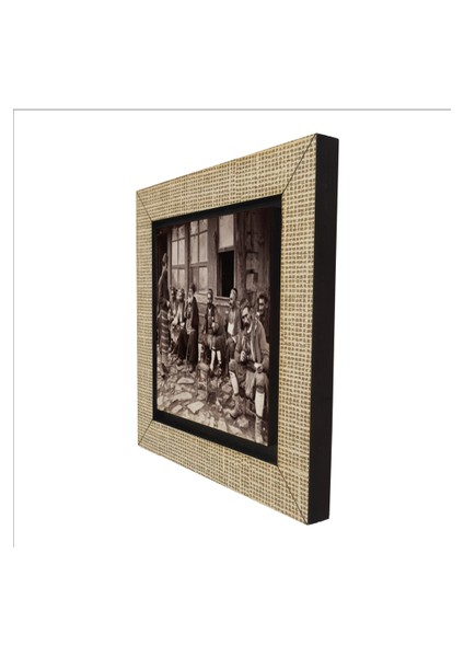 Istanbul’da Bir Kahvehane Fotoğraf, 1905 Baskılı Mdf MAGNETKRT-136BUZDOLABI Süsü indirimleri