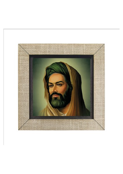 Hz. Hüseyin Tasviri Baskılı Mdf MAGNETKRG-082BUZDOLABI Süsü fırsatları