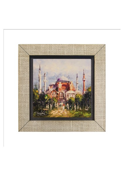 Ayasofya Camii Baskılı Mdf MAGNETKRT-003BUZDOLABI Süsü fırsatları