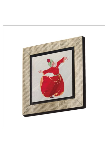 Semazen Baskılı Mdf MAGNETKRT-079BUZDOLABI Süsü