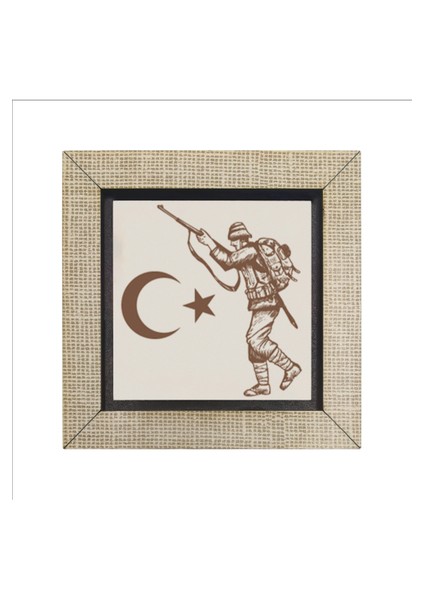 Kurtuluş Savaşı Sembolik Baskılı Mdf MAGNETKRT-107BUZDOLABI Süsü fırsatları