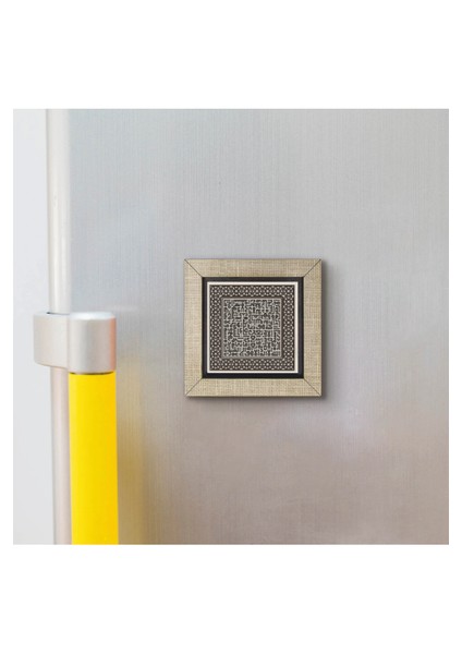 Ayet-El Kürsi Baskılı Mdf MAGNETKH-069BUZDOLABI Süsü modelleri