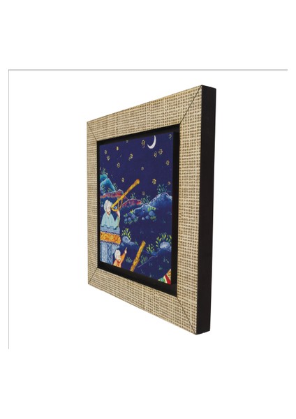 Osmanlı Müneccim Minyatürü Baskılı Mdf MAGNETKRT-121BUZDOLABI Süsü indirimleri