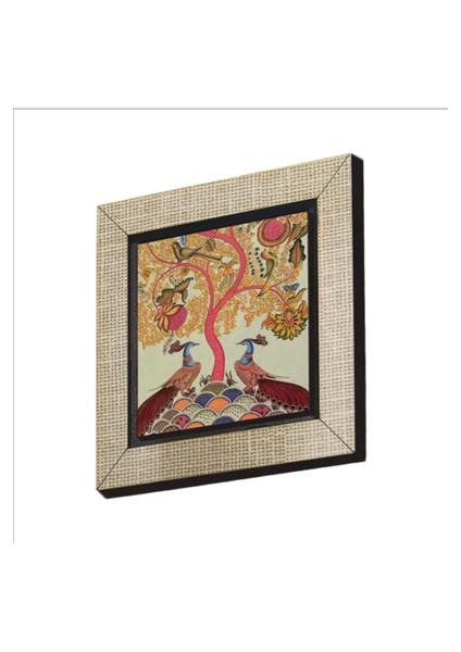 Tavus Kuşları Baskılı Mdf MAGNETKRG-161BUZDOLABI Süsü