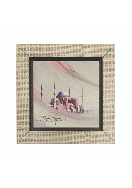 Ayasofya Camii Baskılı Mdf MAGNETKRT-002BUZDOLABI Süsü fırsatları