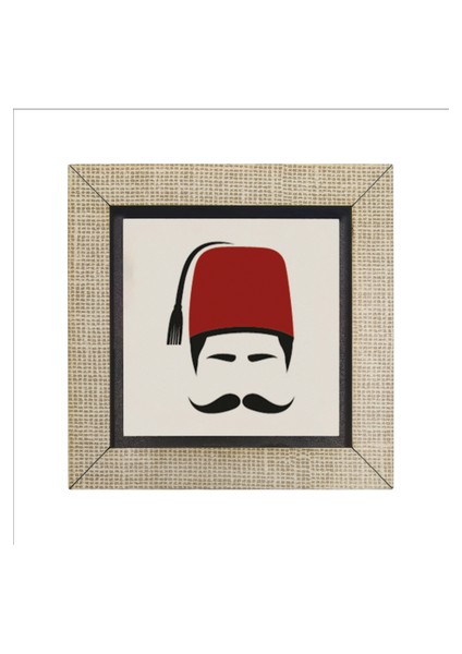 Osmanlı Erkek Ikon Baskılı Mdf MAGNETKRT-109BUZDOLABI Süsü fırsatları