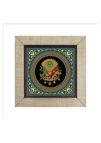 Osmanlı Arması Baskılı Mdf MAGNETKRT-086BUZDOLABI Süsü fırsatları